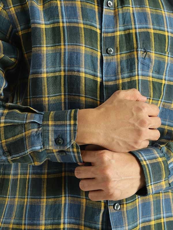 Indian Terrain Men Checkered Multicolor Shirt